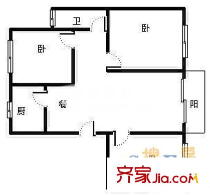上海 海德苑 戶型圖