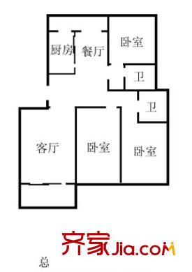 上海 興榮家園 戶型圖