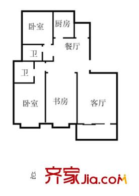 上海 興榮家園 戶型圖