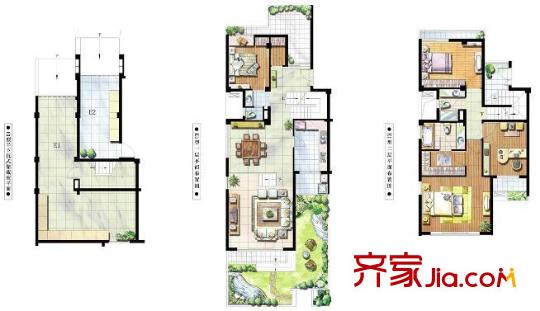 地中海之恋 0室 户型图
