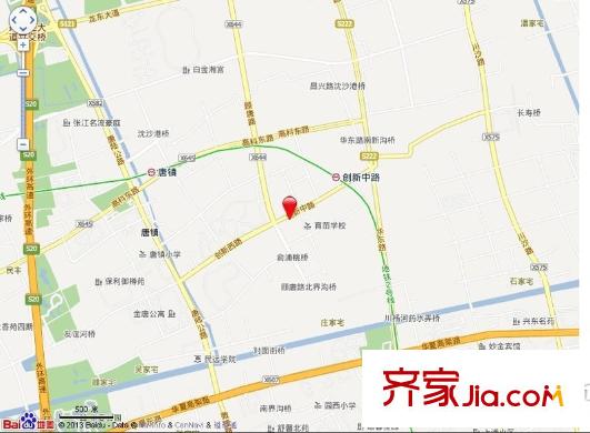 綠波城交通圖