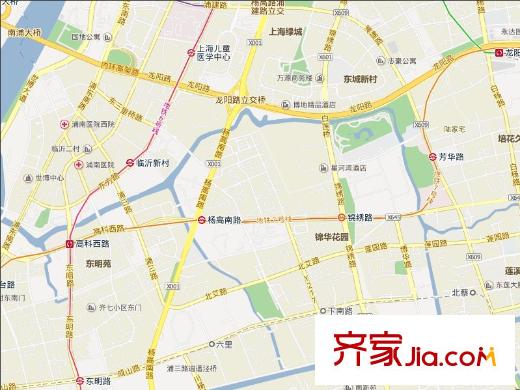 由中苑交通圖