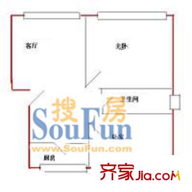 由中苑 戶型圖