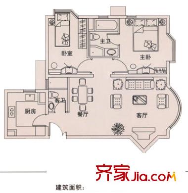 上海 新华豪庭 户型图