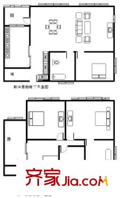 上海 新华豪庭 户型图