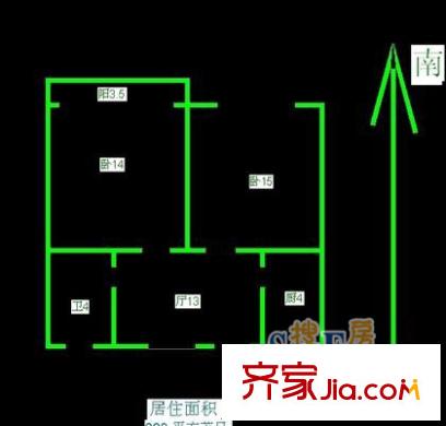 上海 紫罗兰家苑 户型图