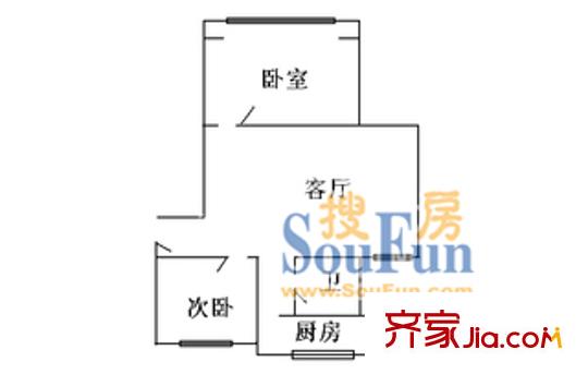 上海 黃山二村 戶型圖