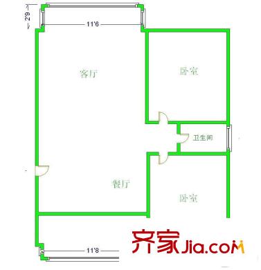 浦江风景苑 0室 户型图