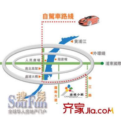 康庭苑交通圖