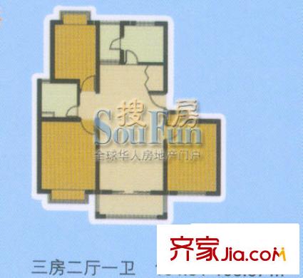 上海 康庭苑 戶型圖