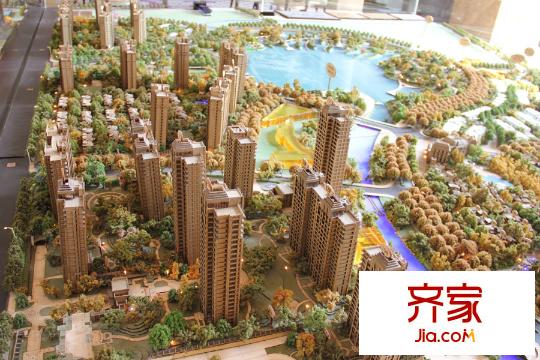 华润中央公园别墅沙盘图(2015-03-16)