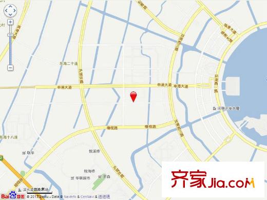 港城滴水湖馨苑別墅交通圖