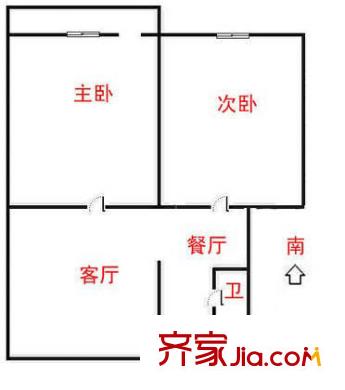 上海 共康三村 户型图