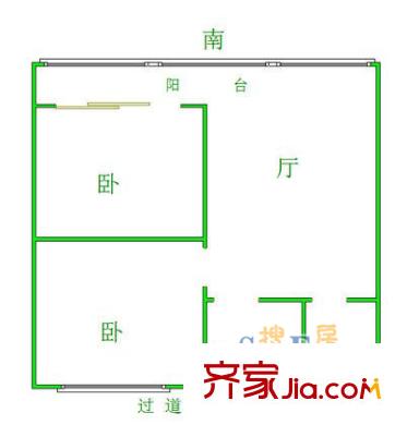 上海 沁秋小区 户型图