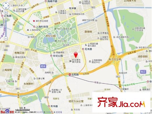 大唐盛世花園二期交通圖