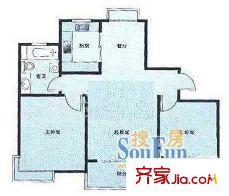 上海 界龍新世紀公寓 戶型圖