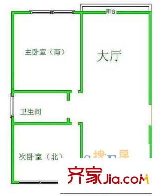 上海 界龍新世紀公寓 戶型圖