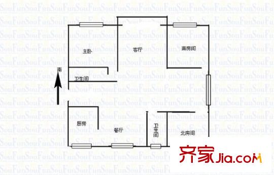 界龍新世紀(jì)公寓 0室 戶型圖