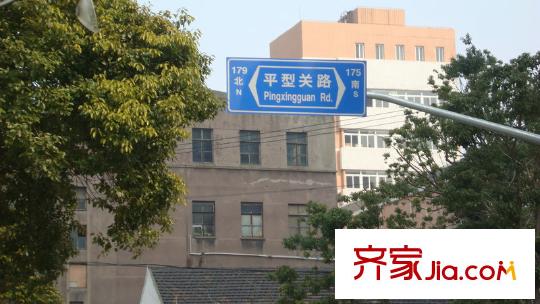 天祥华府配套图路牌