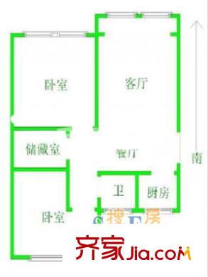 上海 桃林公寓 戶型圖