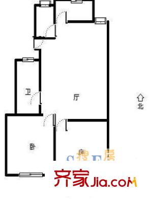 上海 桃林公寓 戶型圖