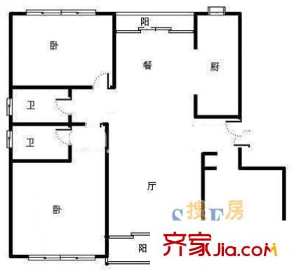 上海 東唐苑 戶(hù)型圖