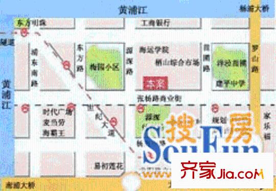 桃林公寓交通圖