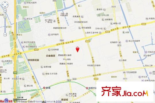 仁恒東郊花園交通圖