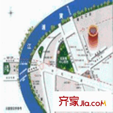 浦江茗園交通圖