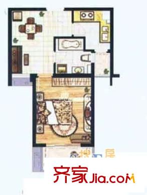 上海 新柳公寓 户型图