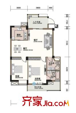 上海 張江新苑 戶型圖