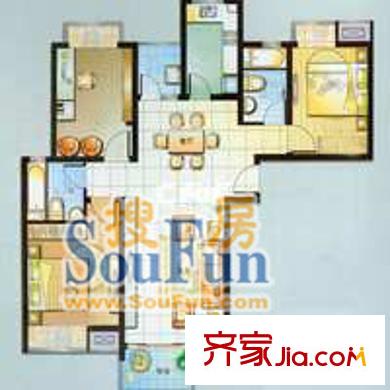 延铁小区 户型图