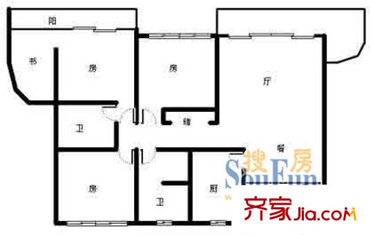 上海 銀馬苑 戶型圖