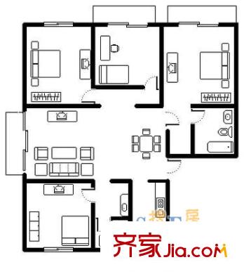 上海 銀馬苑 戶型圖