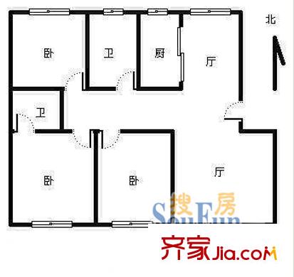 上海 銀馬苑 戶型圖