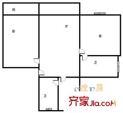 上海 宁和小区 户型图