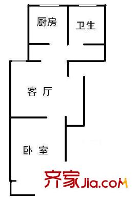 上海 乾溪新村 户型图
