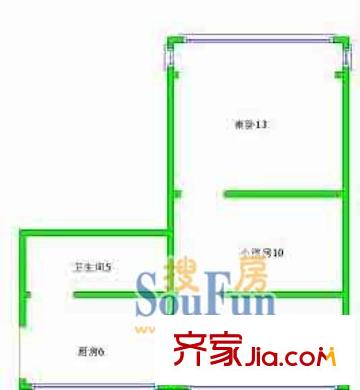 上海 曹杨三村 户型图