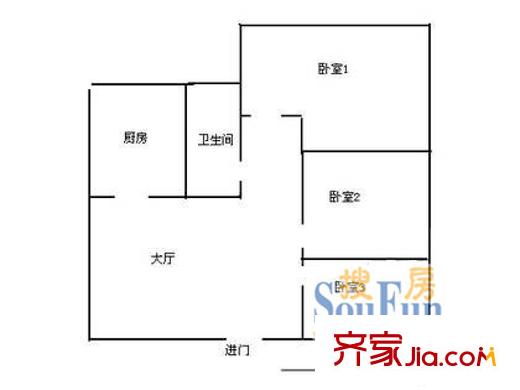 上海 申云小區(qū) 戶(hù)型圖