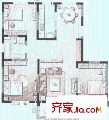 上海 正旺苑 戶型圖