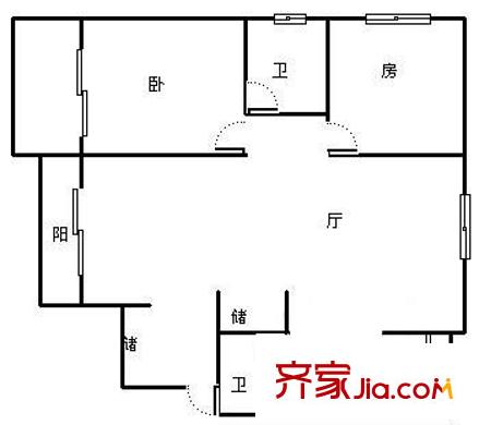上海 湯臣高爾夫公寓 戶型圖