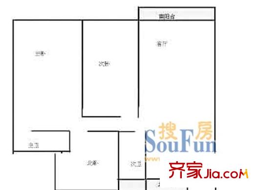上海 金博尚品苑 戶型圖