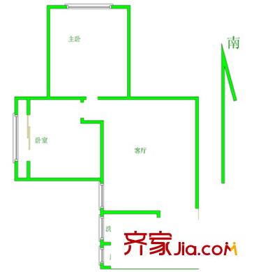 上海 惠盛公寓 戶型圖