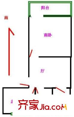 上海 共康四村 户型图