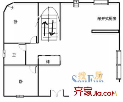 上海 中芯花園三期 戶型圖