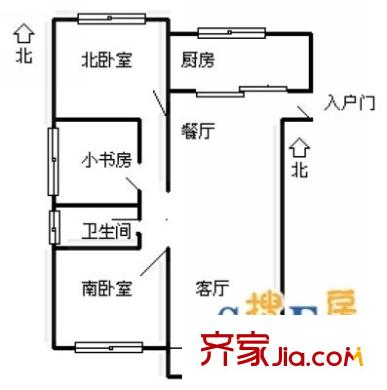 上海 民康苑 戶型圖