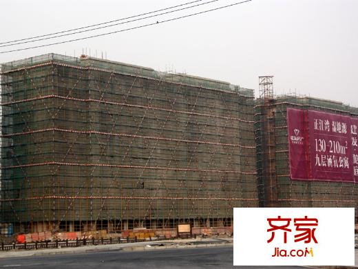 建发珑庭外景图南侧(2013-02)