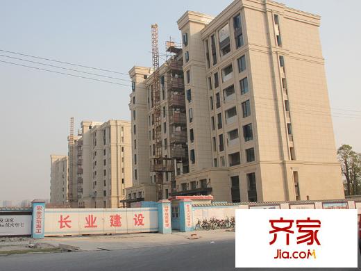 建发珑庭外景图项目西侧外立面(2013-12)