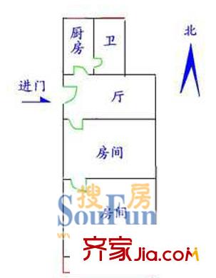 上海 海鹰小区 户型图