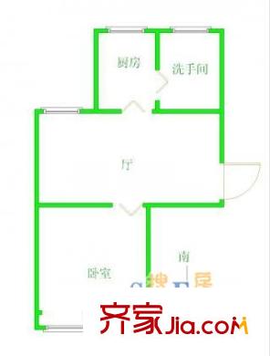 上海 清涧四街坊 户型图